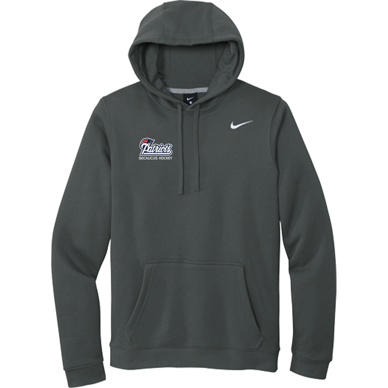 Secaucus Patriots Nike Club Fleece Pullover Hoodie