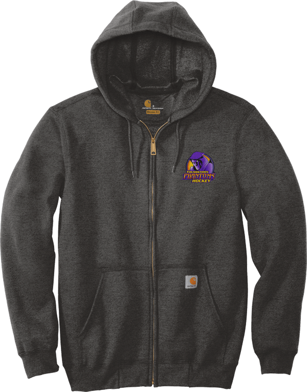 Youngstown Phantoms Carhartt Midweight Hooded Zip-Front Sweatshirt