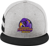 Youngstown Phantoms New Era Shadow Heather Striped Flat Bill Snapback Cap