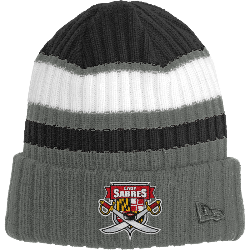 SOMD Lady Sabres New Era Ribbed Tailgate Beanie