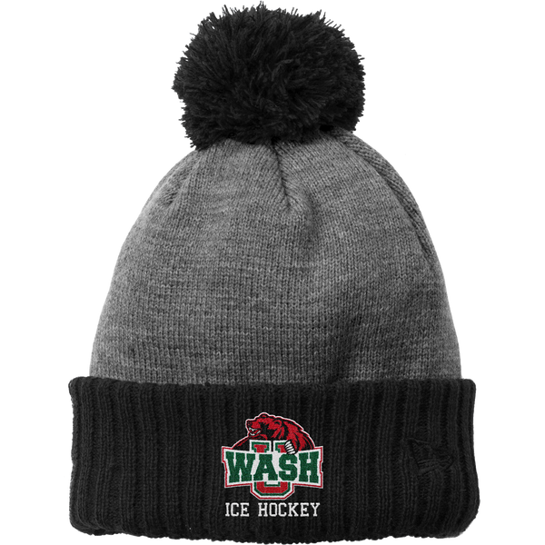 Wash U New Era Colorblock Cuffed Beanie