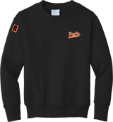 Biggby Coffee AAA Youth Core Fleece Crewneck Sweatshirt