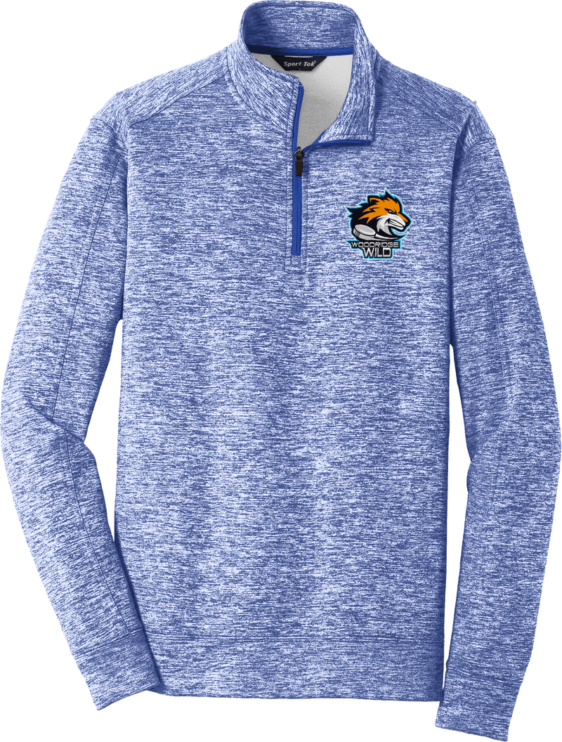 Woodridge Wild PosiCharge Electric Heather Fleece 1/4-Zip Pullover