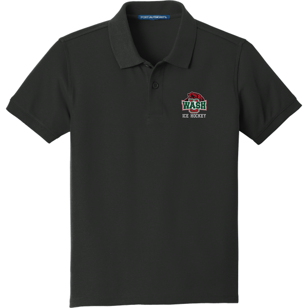 Wash U Youth Core Classic Pique Polo