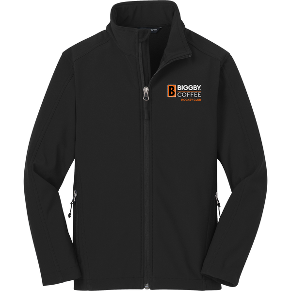 Biggby Coffee Hockey Club Youth Core Soft Shell Jacket