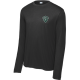 Biggby Spartans Youth Long Sleeve PosiCharge Competitor Tee
