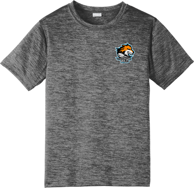 Woodridge Wild Youth PosiCharge Electric Heather Tee